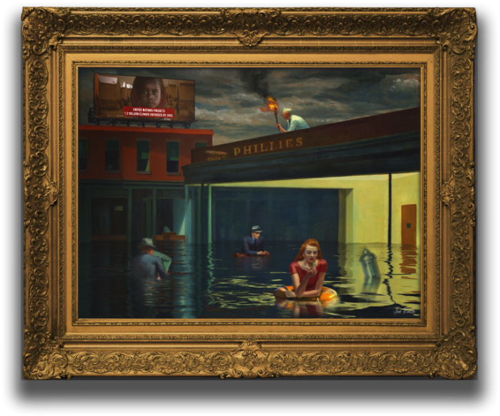 Dredged Dreams (original: Hopper, Nighthawks)