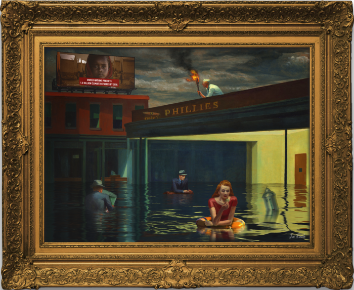 Dredged Dreams (original: Hopper, Nighthawks)